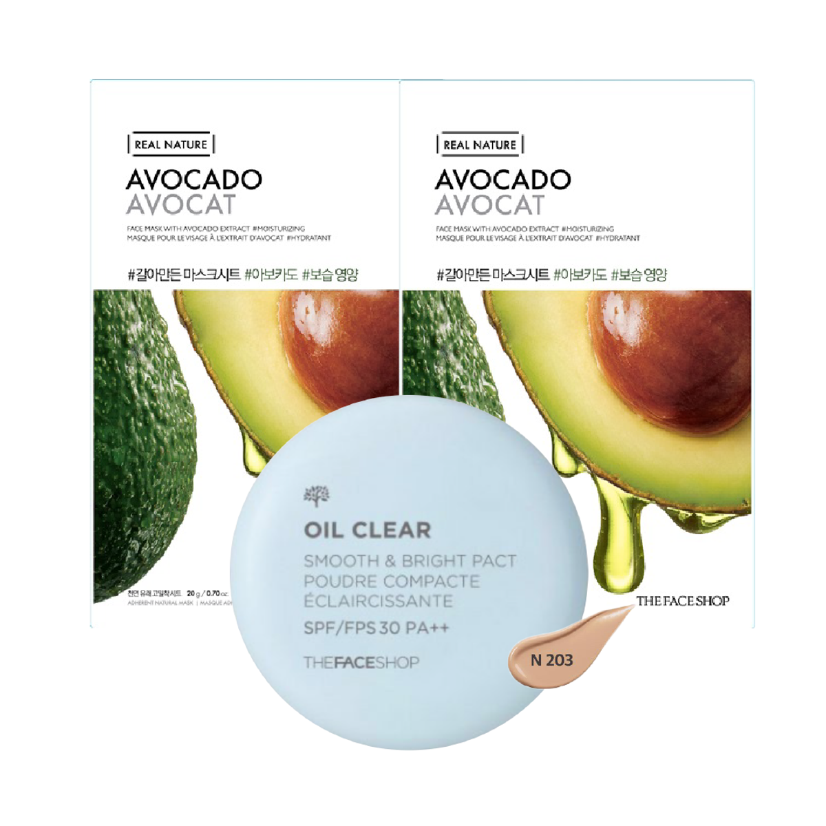 gift-combo-phan-phu-tfs-oil-clear-n203-mat-na-real-nature-avocado-1