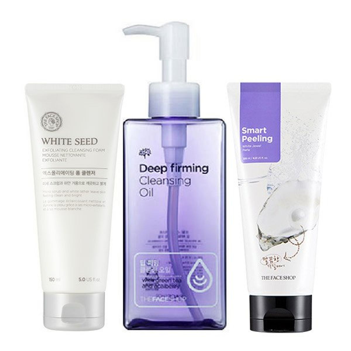 bo-lam-sach-lam-sang-da-peeling-cleansing-oil-cleansing-foam-1