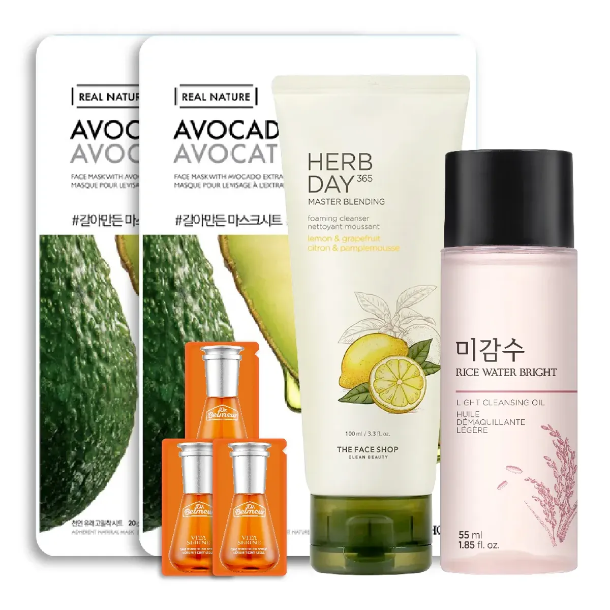 gift-sua-rua-mat-herb-day-365-lemon-grapefruit-100ml-dau-tay-trang-55ml-1