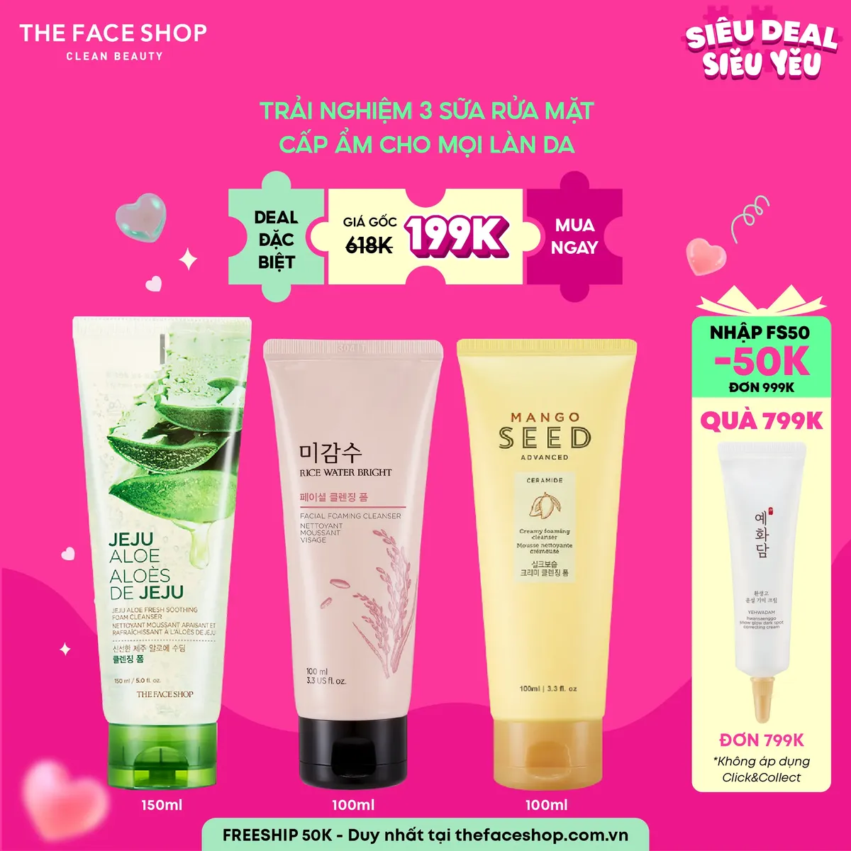 combo-3-sua-rua-mat-the-face-shop-lam-mem-min-da-150mlx100mlx100ml-1