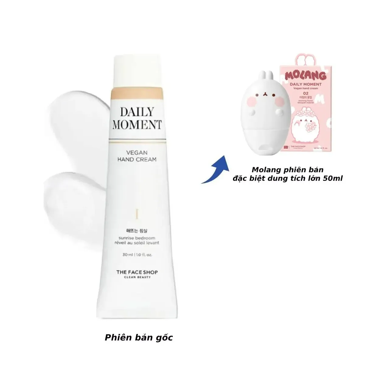 phien-ban-gioi-han-x-molang-kem-duong-da-tay-the-face-shop-thuan-chay-daily-moment-vegan-hand-cream-50ml-4