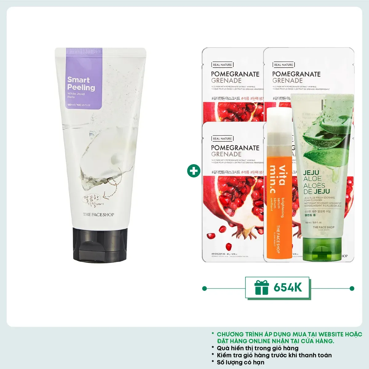 tay-te-bao-chet-ngoc-trai-the-face-shop-lam-sach-sang-da-smart-peeling-white-jewel-120ml-2