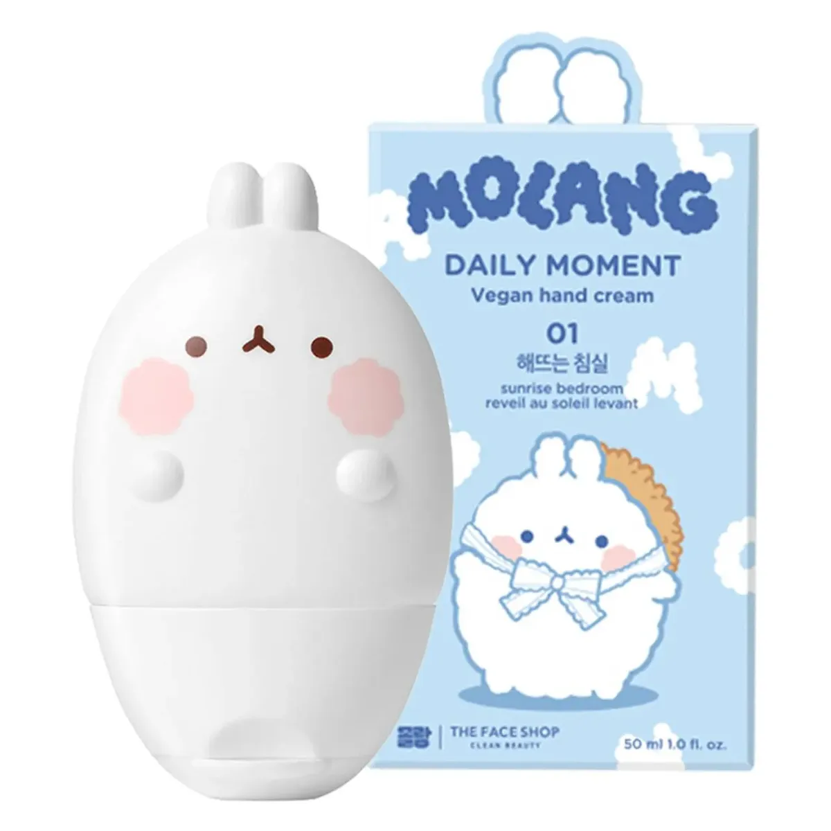 phien-ban-gioi-han-x-molang-kem-duong-da-tay-the-face-shop-thuan-chay-daily-moment-vegan-hand-cream-50ml-1