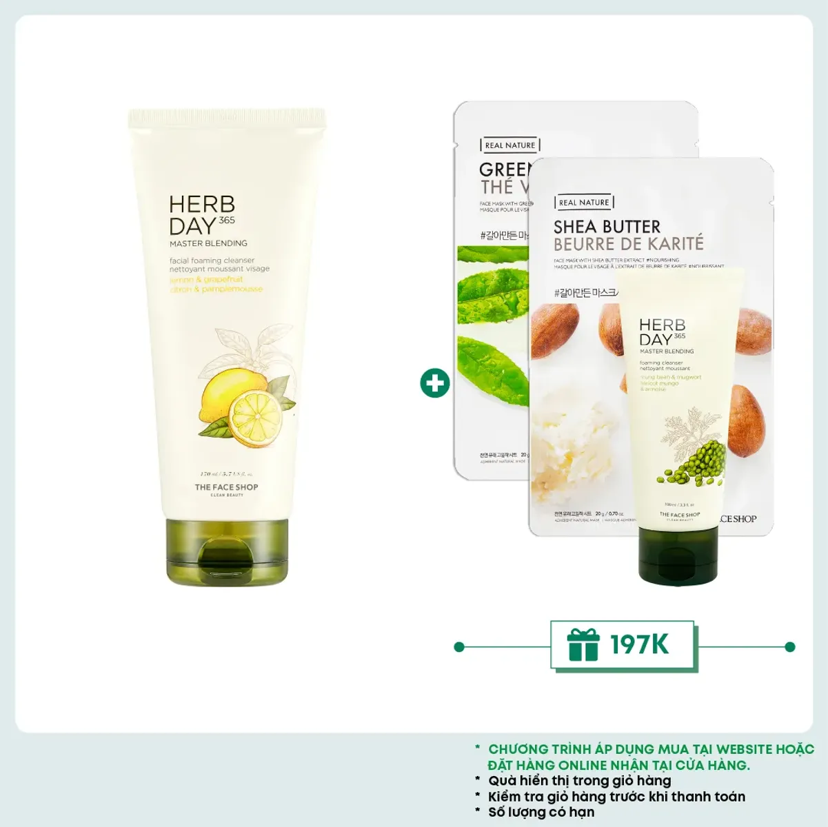 sua-rua-mat-the-face-shop-sach-da-herb-day-365-master-blending-facial-foaming-cleanser-lemon-grapefruit-170ml-2