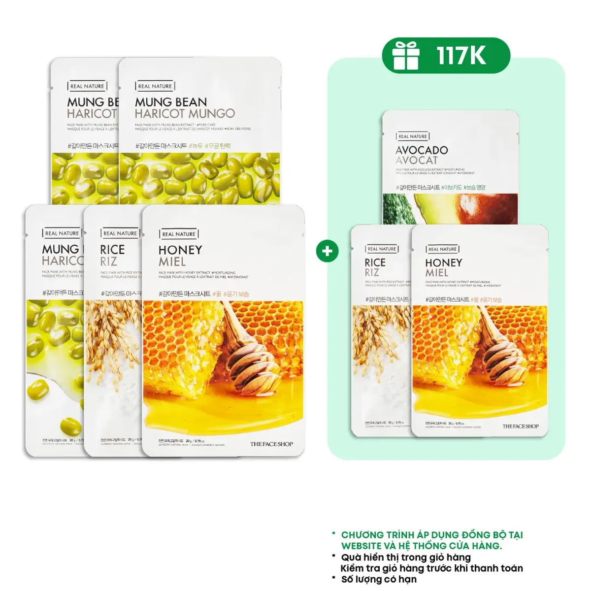 set-8-mat-na-giay-the-face-shop-phuc-hoi-am-duong-min-da-moi-ngay-real-nature-20g-mix-nhieu-loai-1