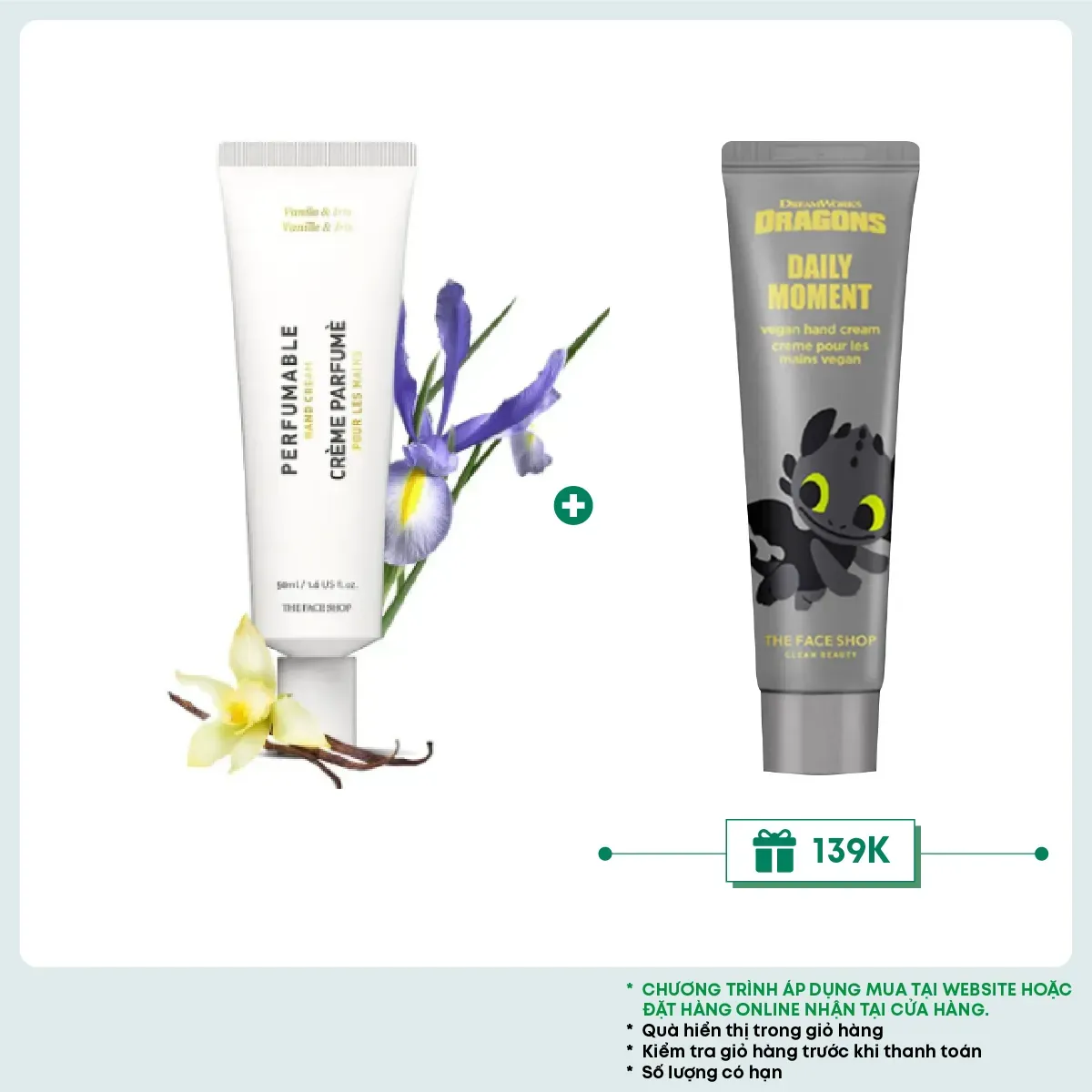 kem-duong-da-tay-huong-nuoc-hoa-thefaceshop-perfumable-hand-cream-02-vanilla-iris-mui-vani-ngot-ngao-1