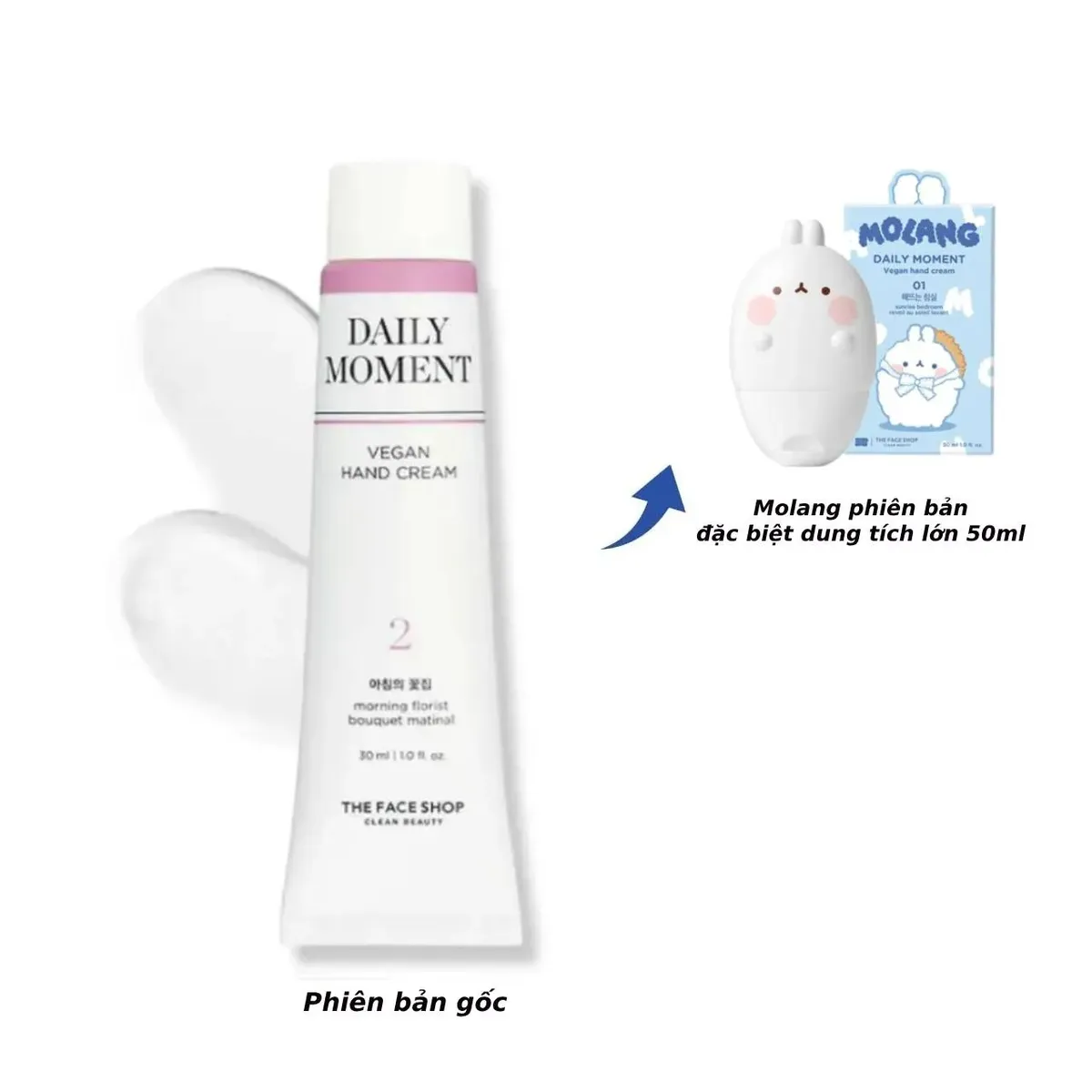 phien-ban-gioi-han-x-molang-kem-duong-da-tay-the-face-shop-thuan-chay-daily-moment-vegan-hand-cream-50ml-3