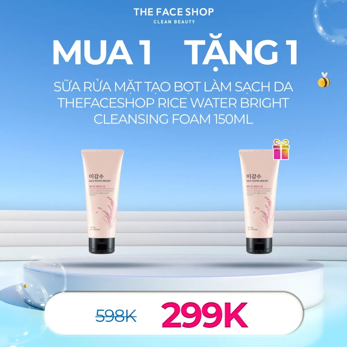 sua-rua-mat-lam-sang-da-thefaceshop-rice-water-bright-facial-foaming-cleanser-1