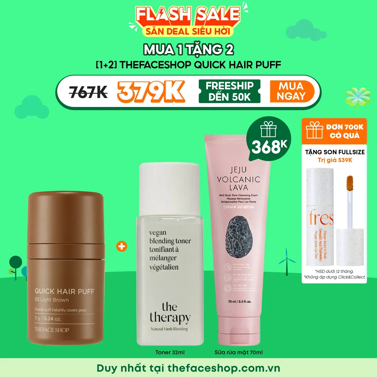 phan-che-khuyet-diem-toc-the-face-shop-quick-hair-puff-7g-1
