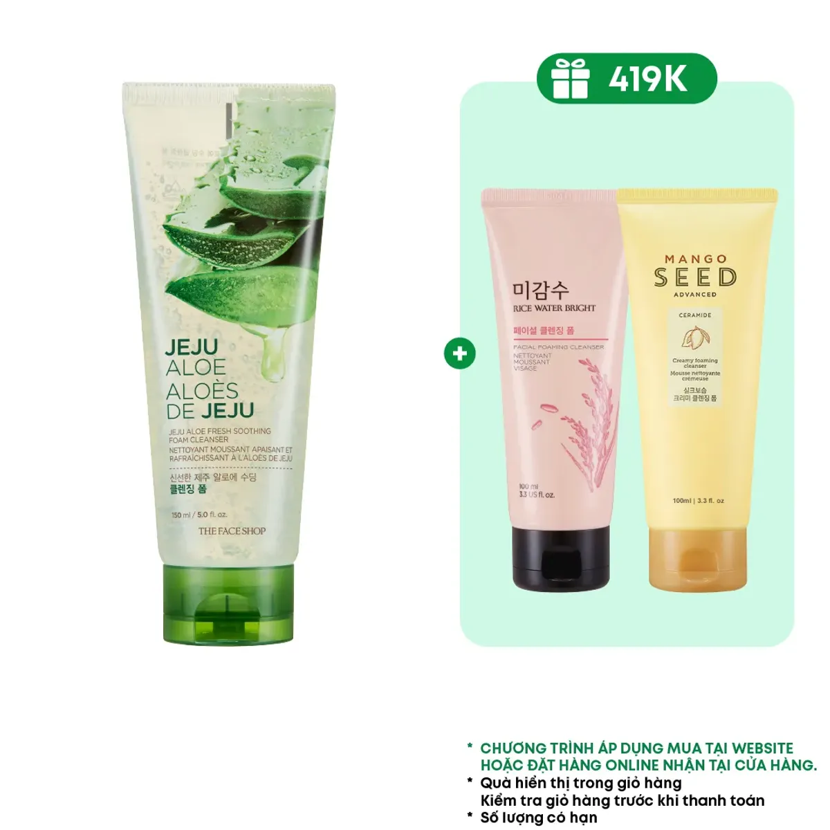combo-3-sua-rua-mat-the-face-shop-lam-mem-min-da-150mlx100mlx100ml-2