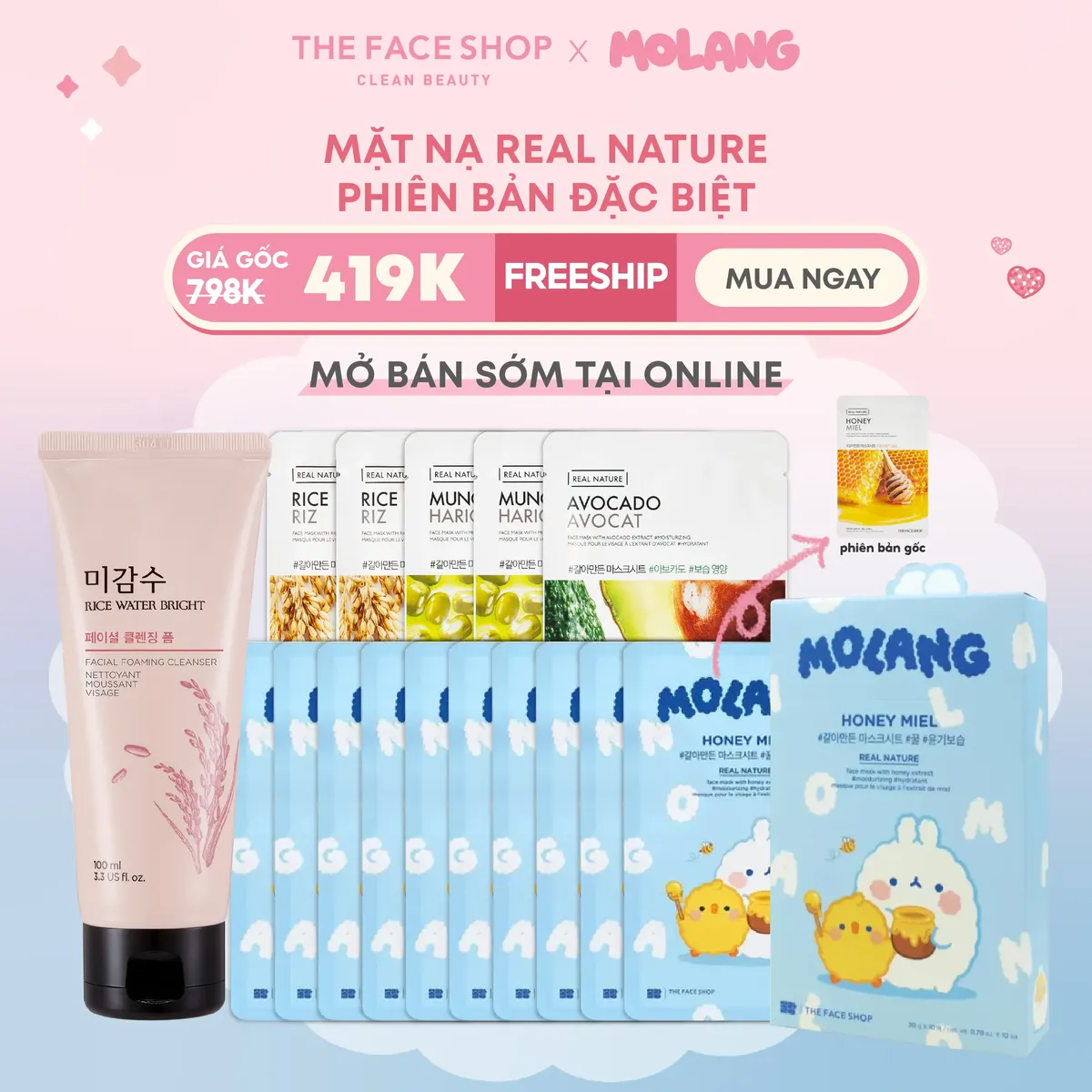 phien-ban-gioi-han-x-molang-set-10-mat-na-giay-phuc-hoi-am-toi-uu-the-face-shop-real-nature-honey-face-mask-20mlx10-2