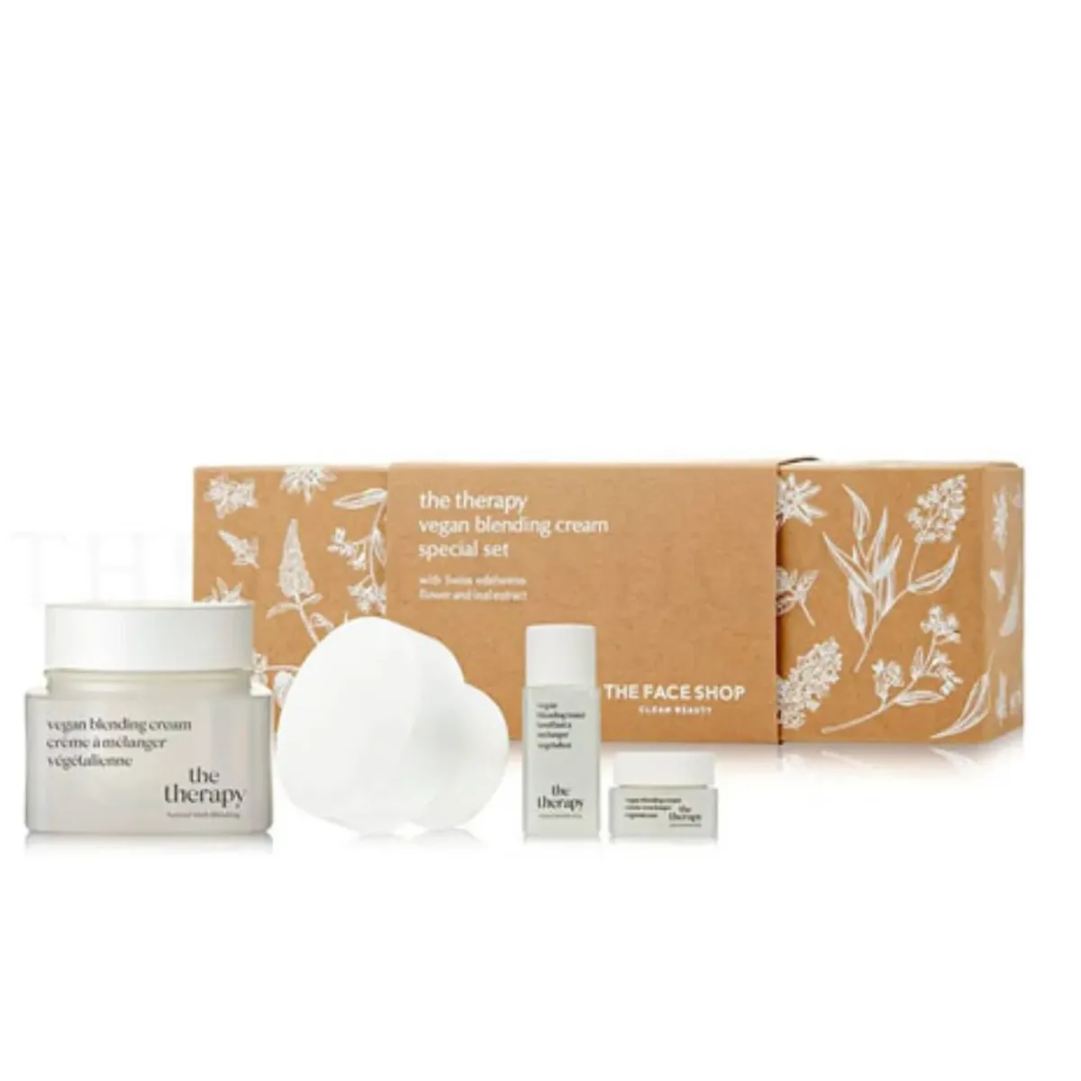 bo-duong-da-thuan-chay-the-face-shop-cap-am-cai-thien-nep-nhan-da-the-therapy-vegan-blending-cream-special-set-4pcs-2