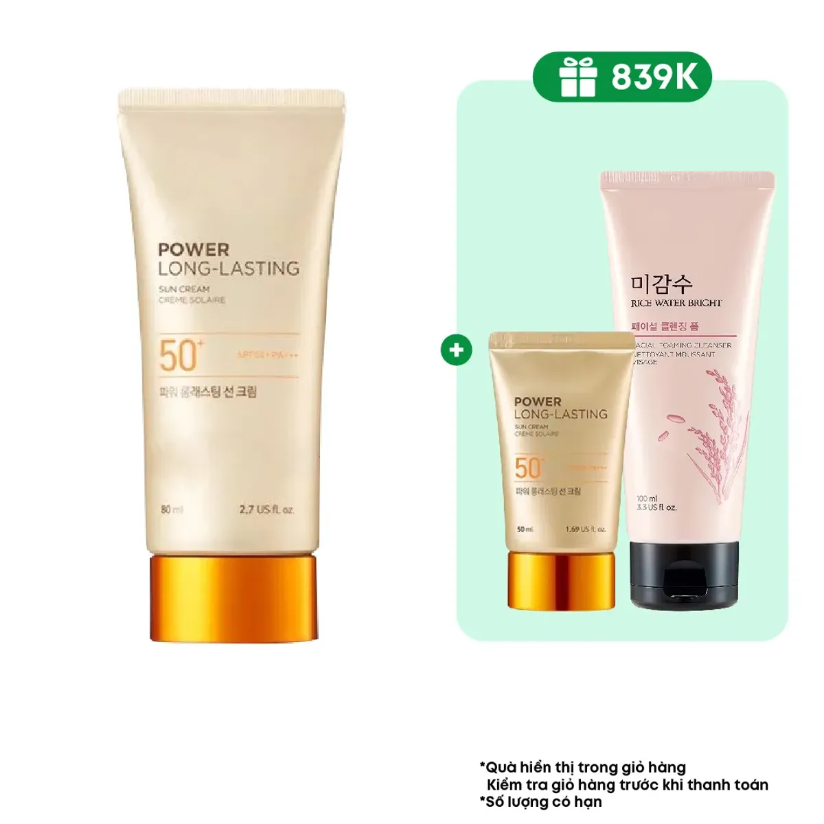 combo-2-kem-chong-nang-lau-troi-the-face-shop-natural-sun-eco-power-long-lasting-80ml50ml-sua-rua-mat-rice-100ml-2