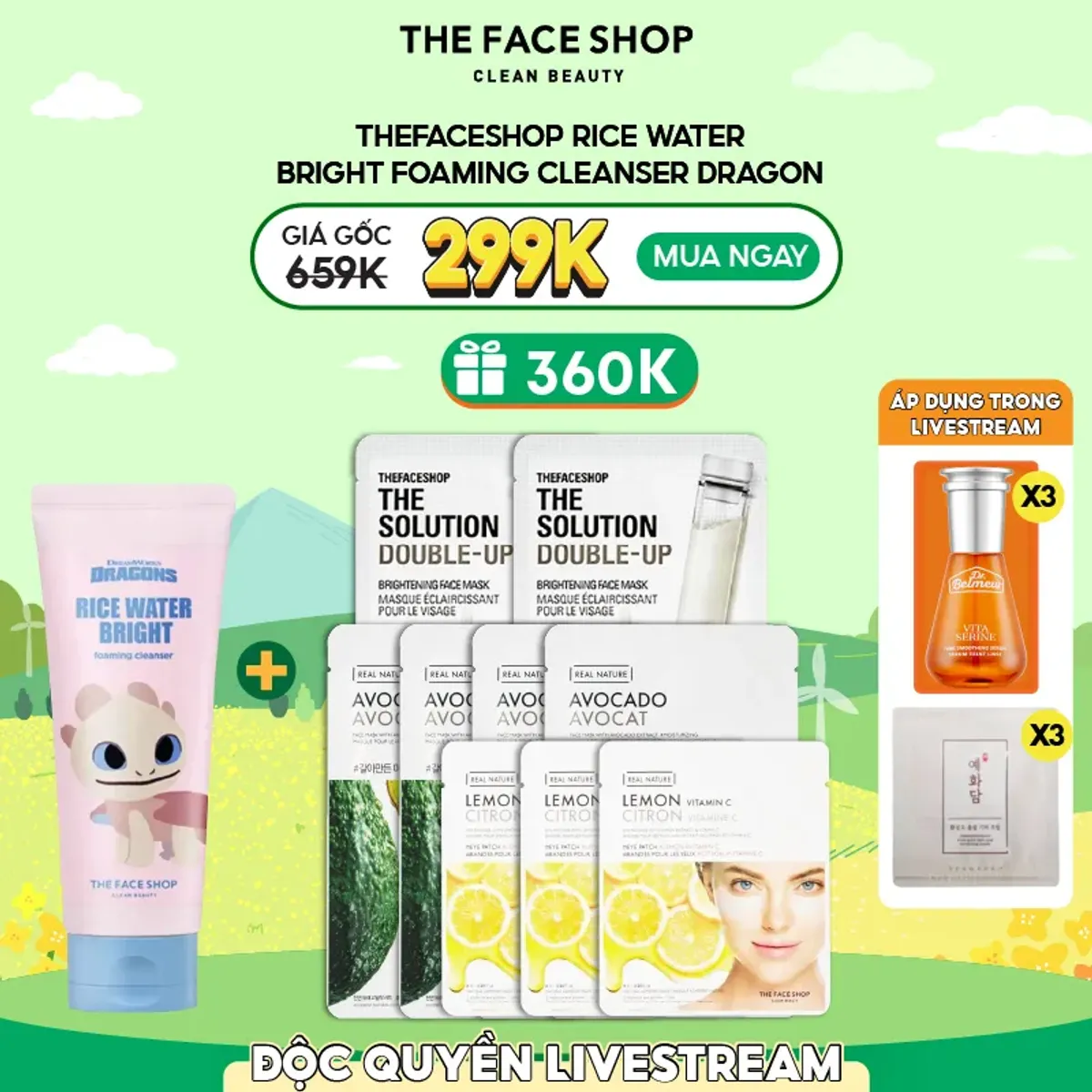 t141combo-phien-ban-dragon-sua-rua-mat-the-face-shop-lam-sach-da-rice-water-bright-foaming-cleanser-dragon-150mltang-2-mat-na-brightening-20ml-3-mat-na-mat-giam-quang-tham-chanh-6ml-3-mat-na-bo-cap-am-real-nature-20g-1