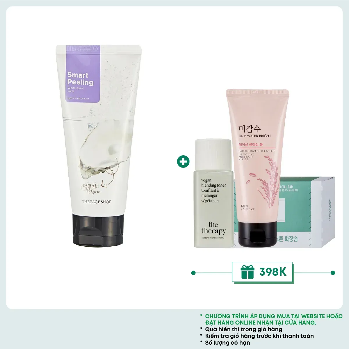 tay-te-bao-chet-ngoc-trai-the-face-shop-lam-sach-sang-da-smart-peeling-white-jewel-120ml-2
