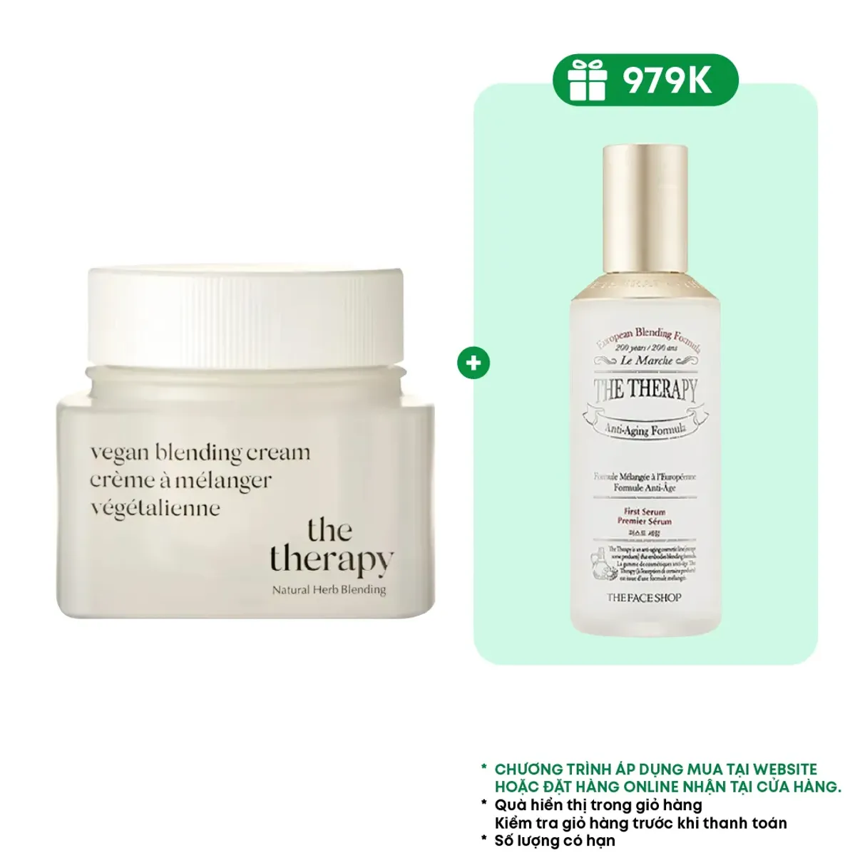 combo-kem-duong-thuan-chay-chong-lao-hoa-the-face-shop-the-therapy-vegan-blending-cream-60ml-tinh-chat-130ml-1