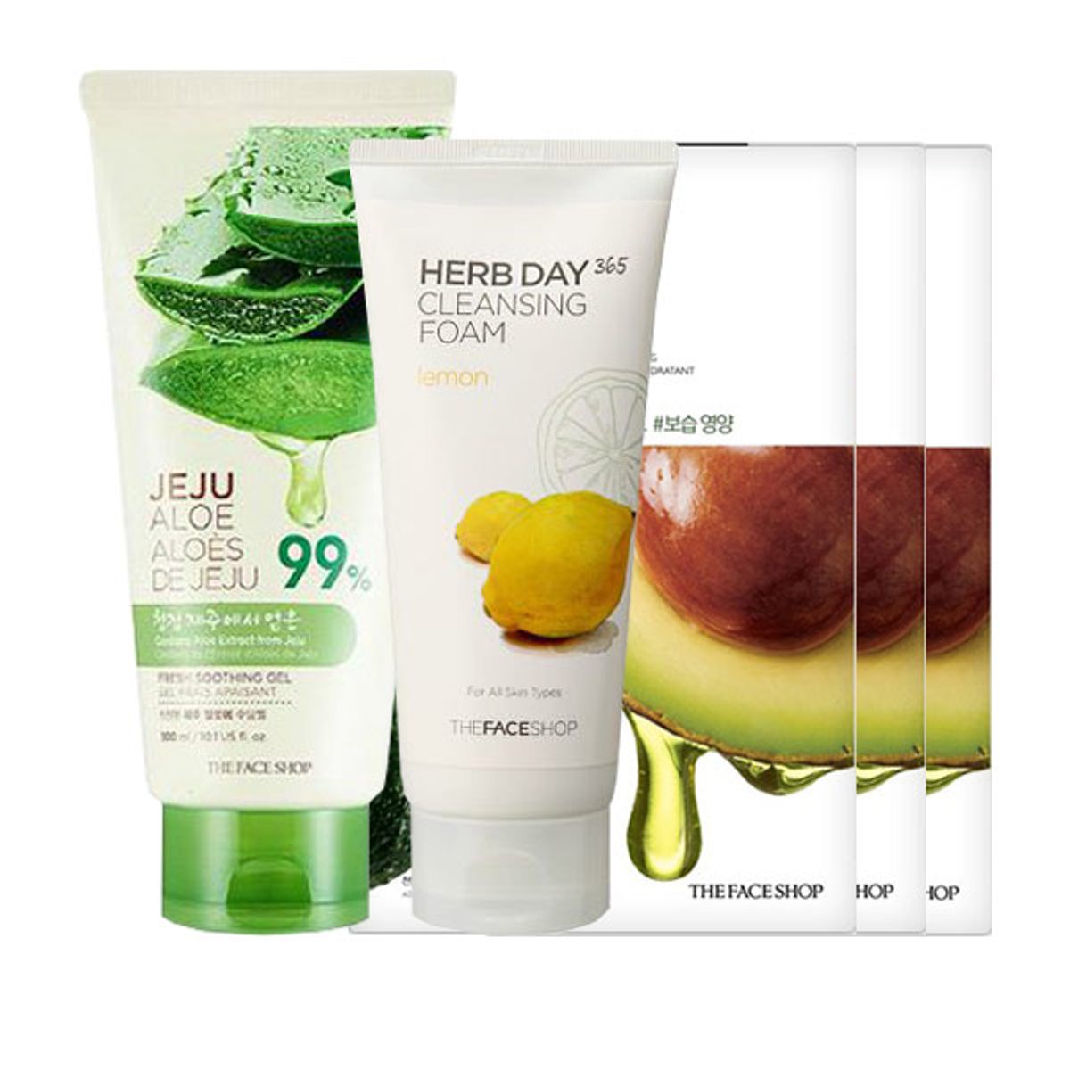 BỘ CHĂM SÓC DA HERB DAY 365 CLEANSING FOAM LEMON