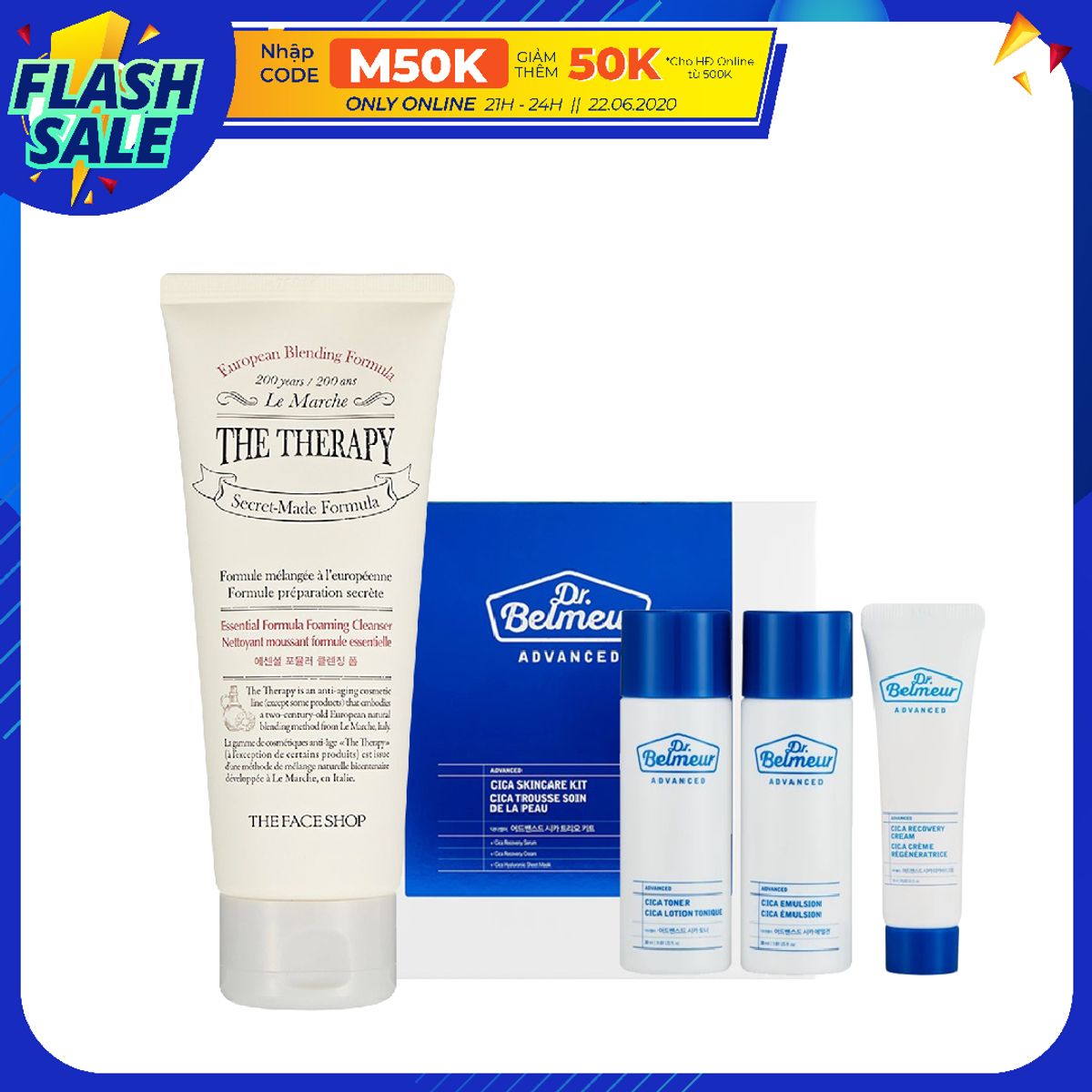 bo-san-pham-lam-sach-the-therapy-essential-foaming-cleanser-1