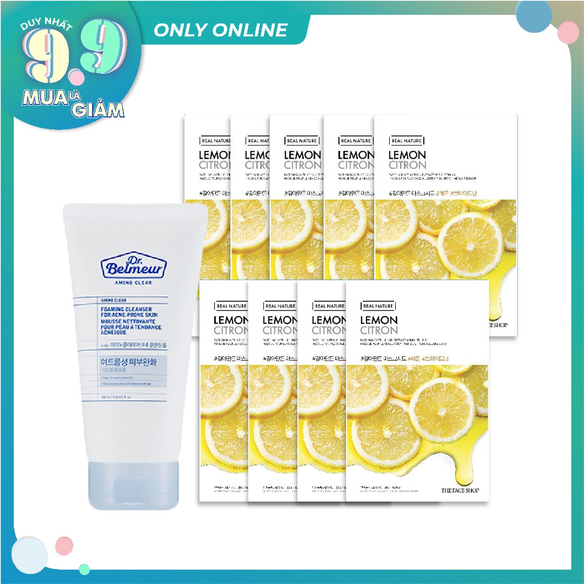 combo-mat-na-sua-rua-mat-danh-dr-belmeur-amino-clear-for-acne-prone-skin-1
