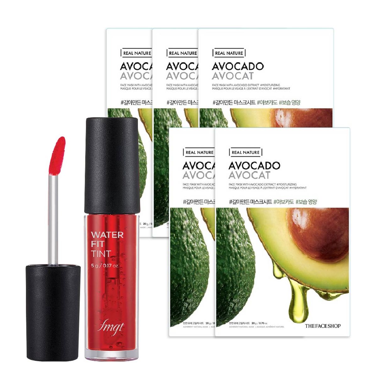 gift-combo-son-tint-li-water-fit-lip-tint-03-picnic-red-5-mat-na-phuc-hoi-am-real-nature-avocado-1