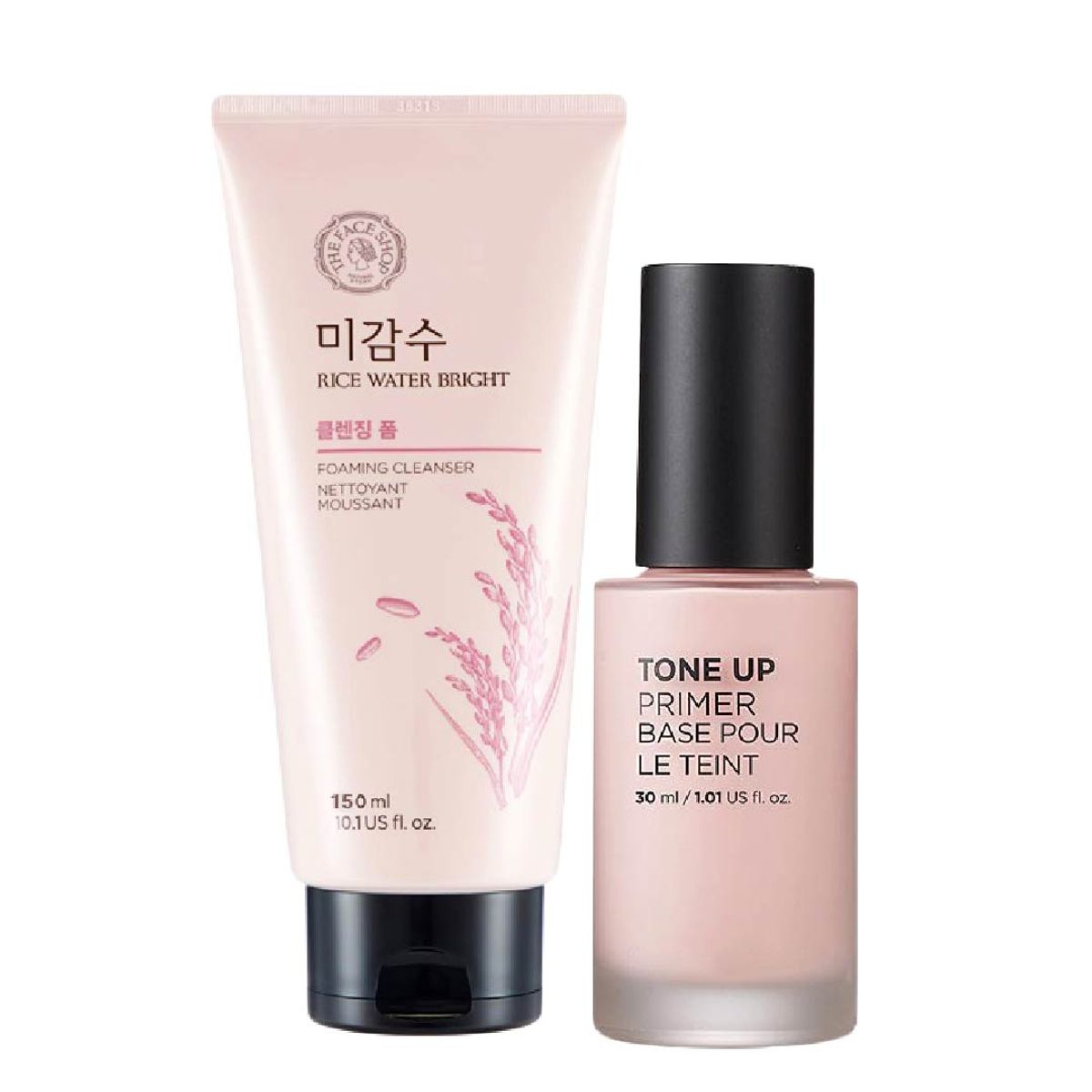 gift-combo-kem-lot-nang-tone-chong-xin-mau-tone-up-primer-02-pink-sua-rua-mat-rice-water-bright-150ml-1