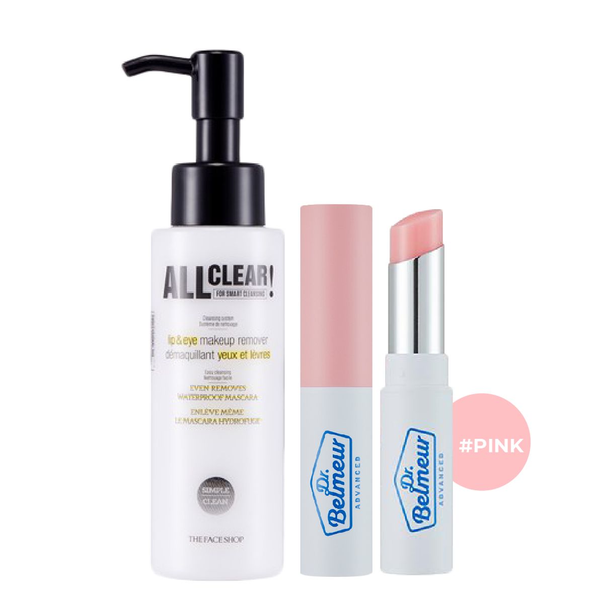 gift-combo-son-duong-nuoc-tay-trang-mat-moi-all-clear-lip-eye-makeup-remover-100ml-1