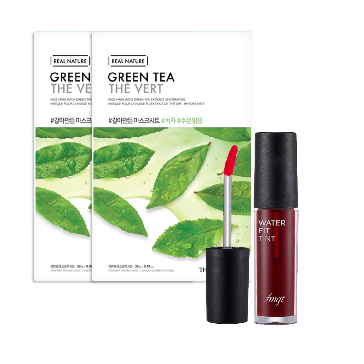 gift-combo-son-tint-li-water-fit-lip-tint-04-red-signal-mat-na-thanh-loc-da-real-nature-green-tea-1