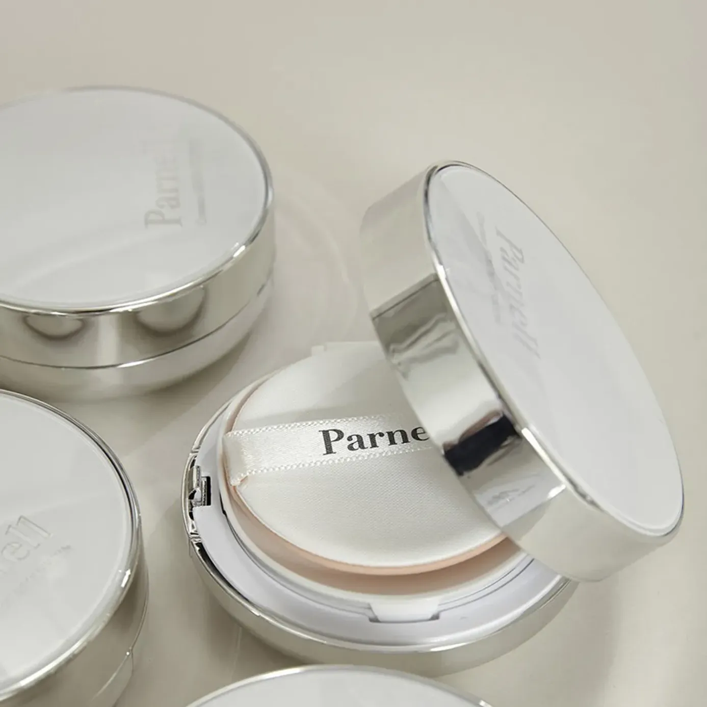 Serum Cushion PARNELL Cicamanu 15g + Recharge 15g SPF45 PA++ - K-Beauty Medium Coverage