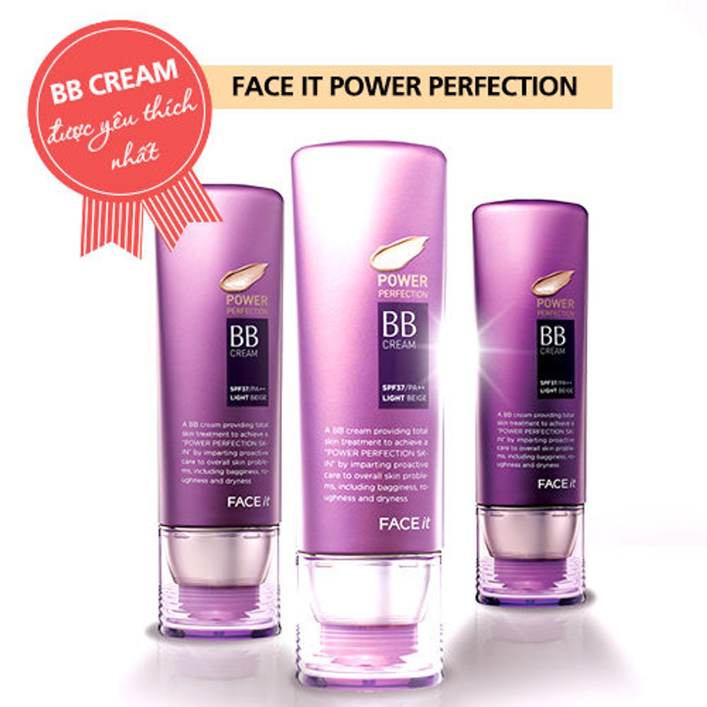 (Discon) Kem Nền Đa Năng Bb Cream Face It Power Perfection Bb Cream 01