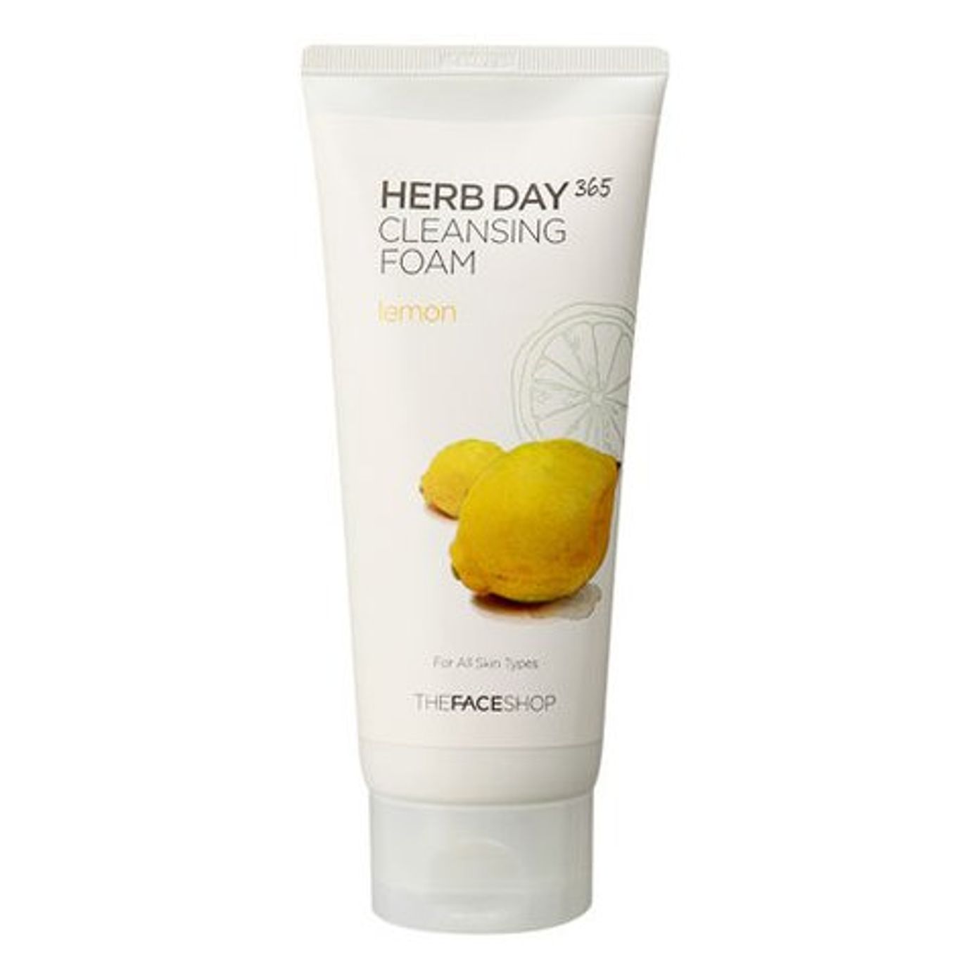 Sữa Rửa Mặt Làm Sáng Da HERB DAY 365 CLEANSING FOAM LEMON