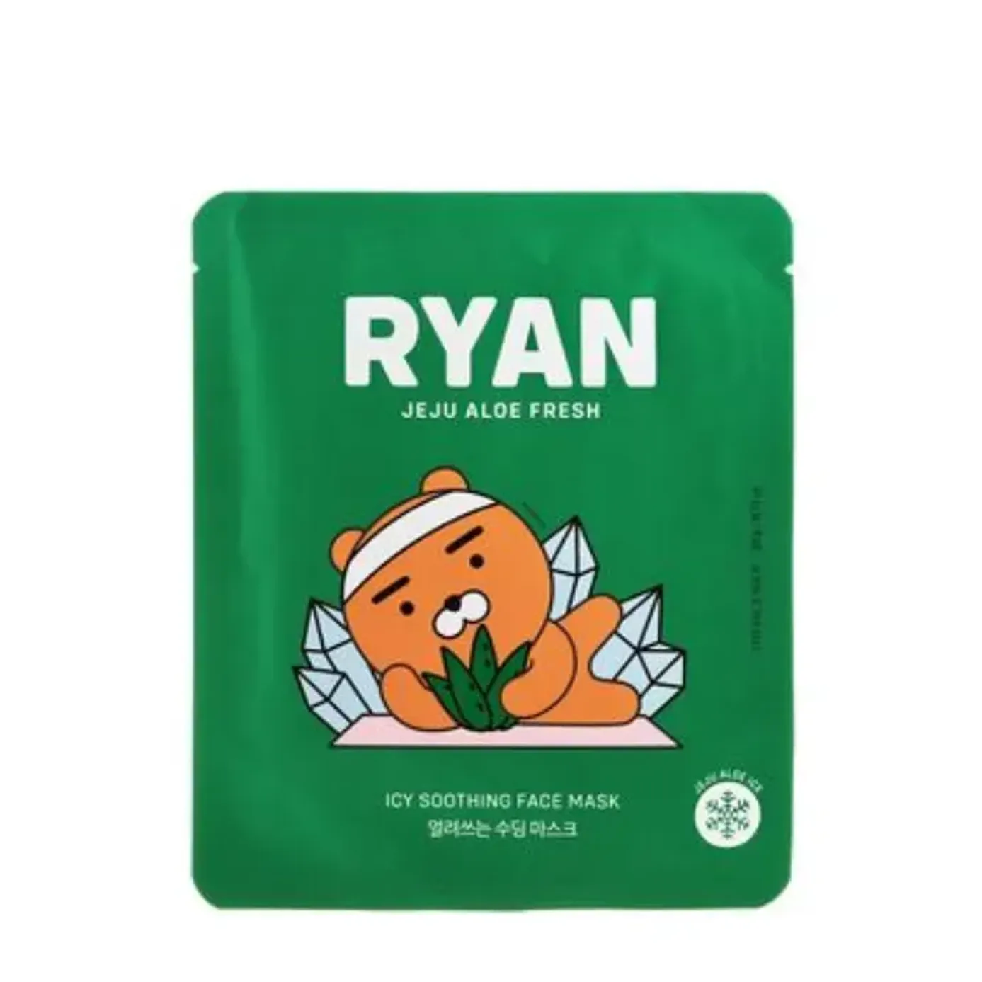 Mặt Nạ RYAN JEJU ALOE FRESH ICY SOOTHING FACE MASK 22g