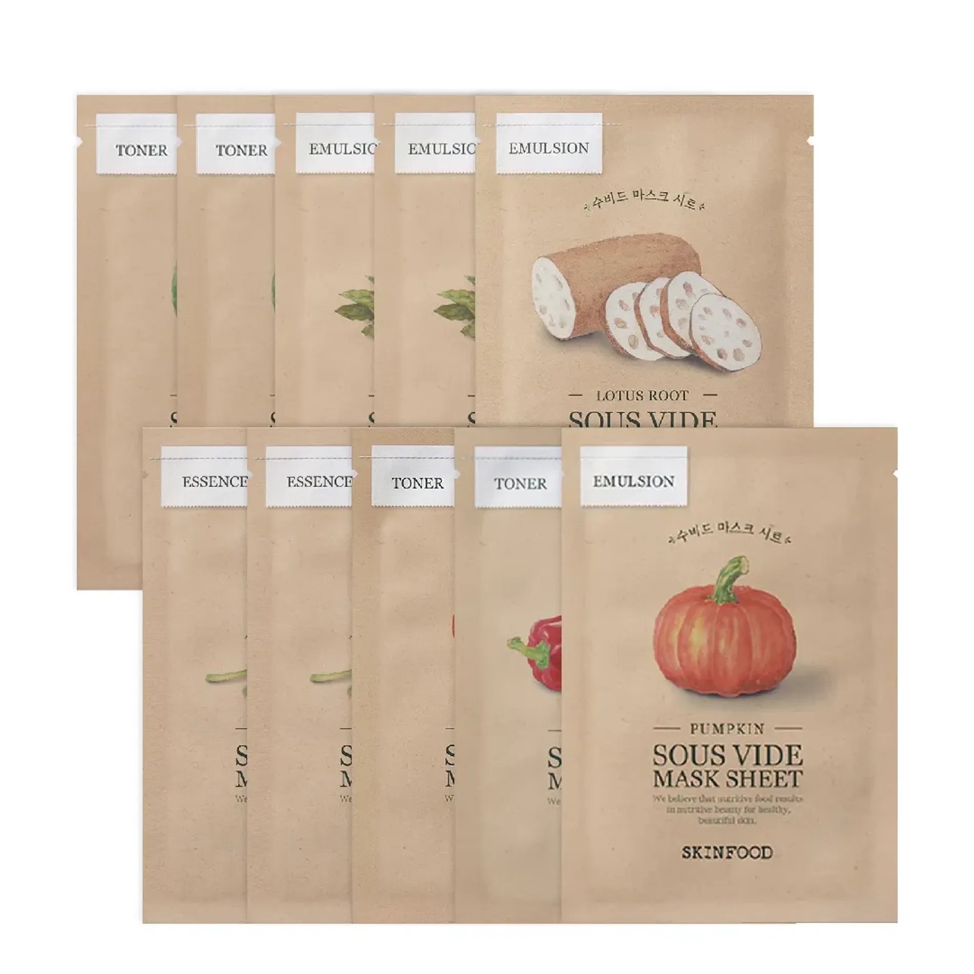 set-10-mat-na-giay-rau-cu-skinfood-1