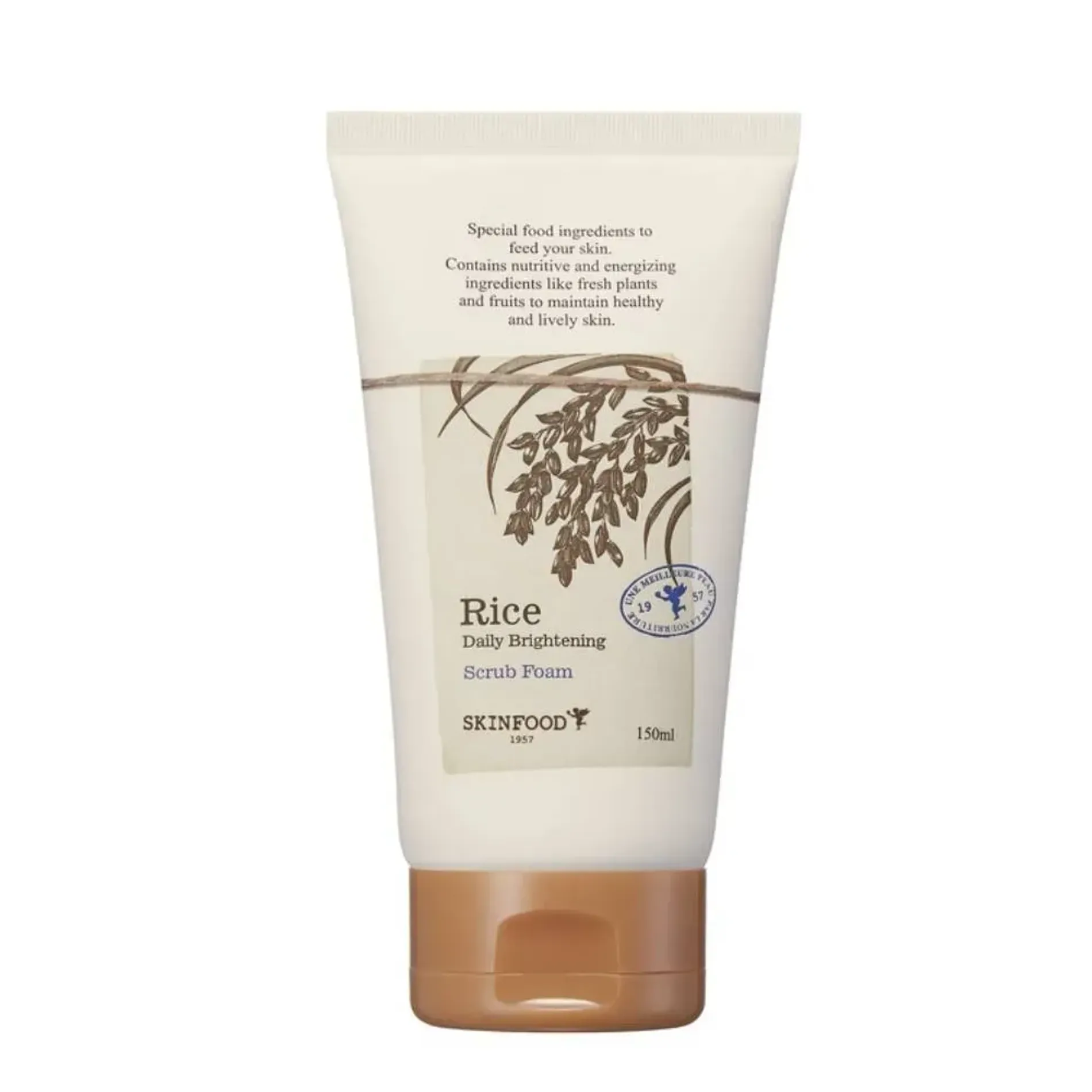 sua-rua-mat-co-hat-gao-lam-trang-da-skinfood-rice-daily-brightening-scrub-foam-150ml-1