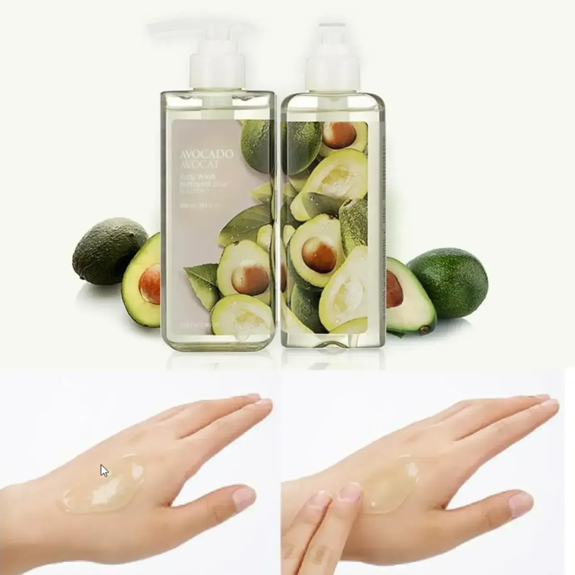 gel-tam-cung-cap-am-thefaceshop-avocado-body-wash-300ml-3