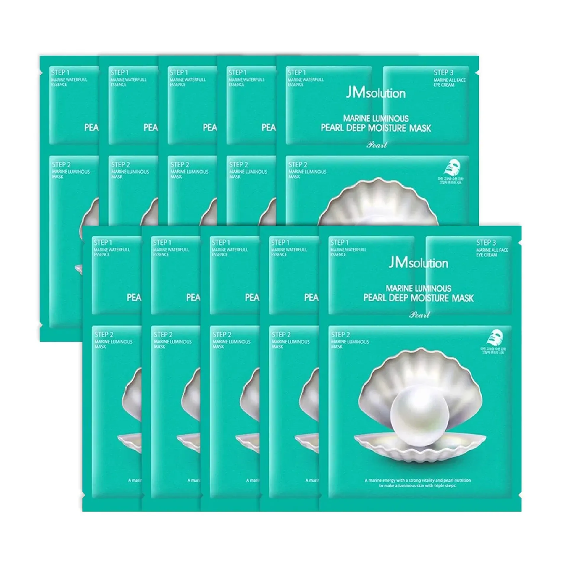 Jm Solution Mask Shell Combo 10 Mặt Nạ Jmsolution Marine Luminous Pearl