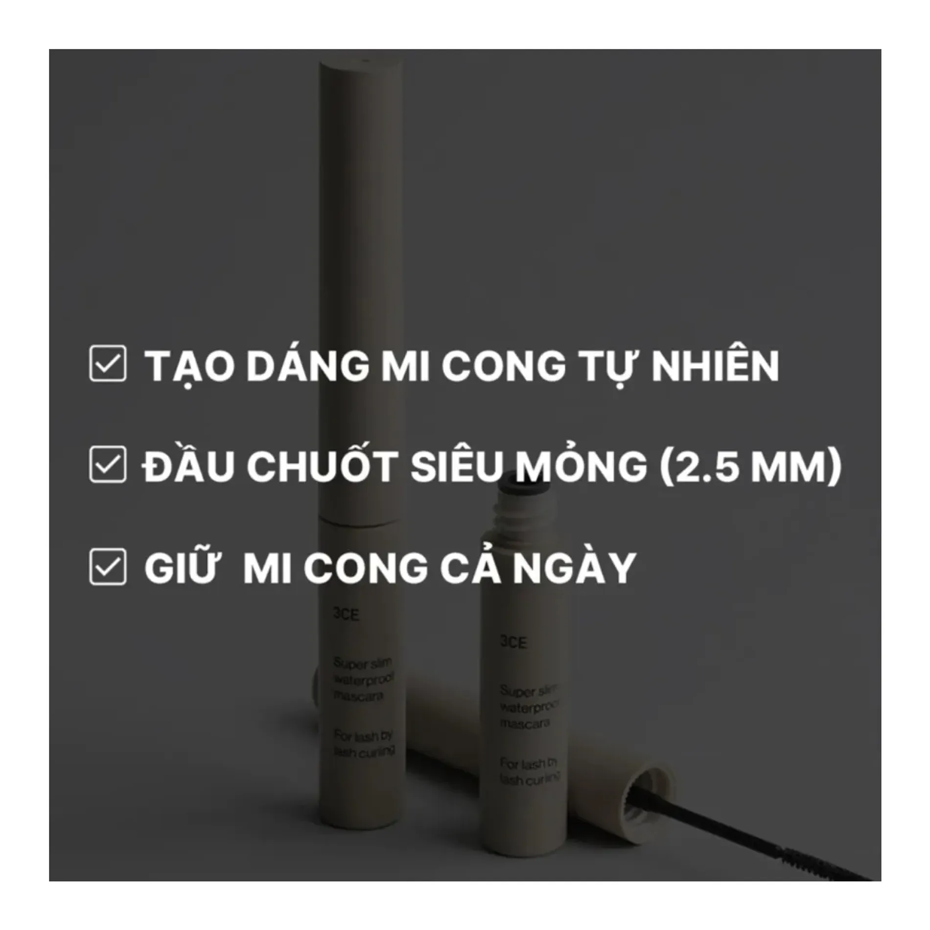 mascara-sieu-mong-khong-lem-troi-3ce-super-slim-waterproof-mascara-4