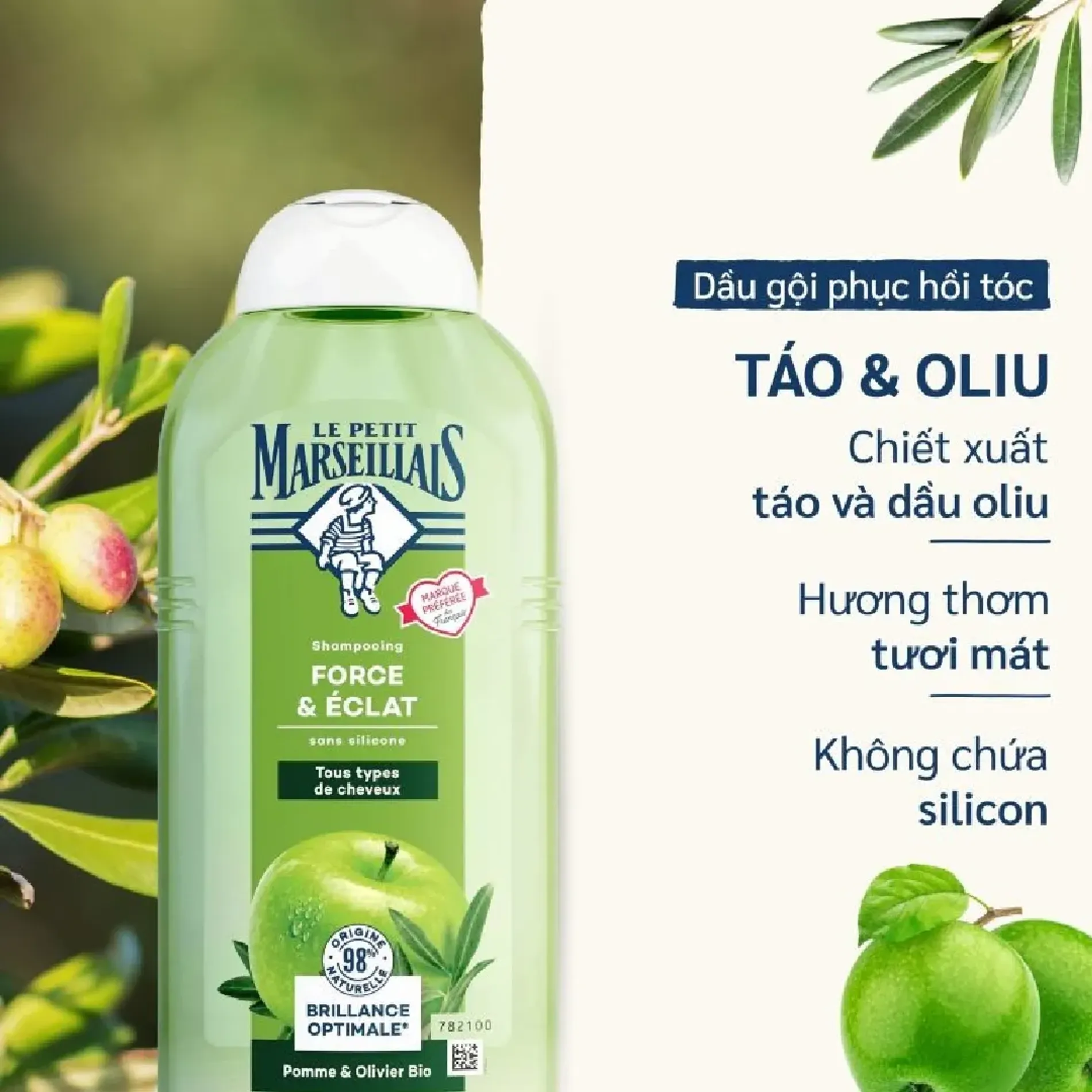 dau-goi-tao-oliu-le-petit-marseillais-300ml-2