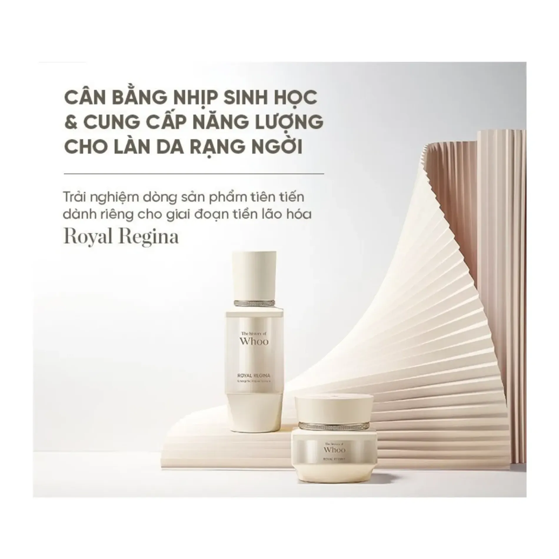 The History Of Whoo Royal Regina Energy Drop Treatment – 1ml X 60pcs – K-Beauty Anti-Aging Sample Kit