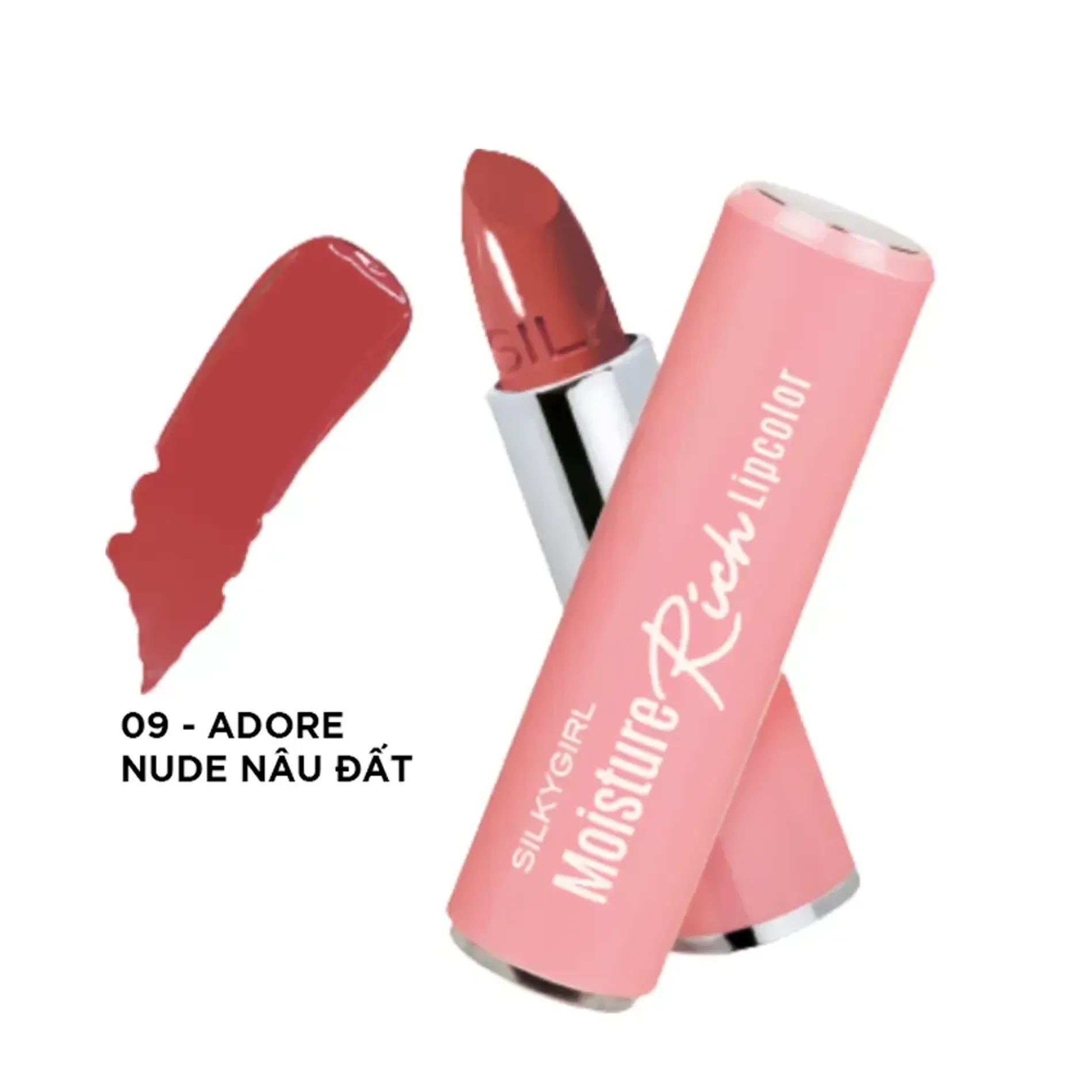 son-duong-co-mau-silkygirl-moisture-rich-lipcolor-32g-6