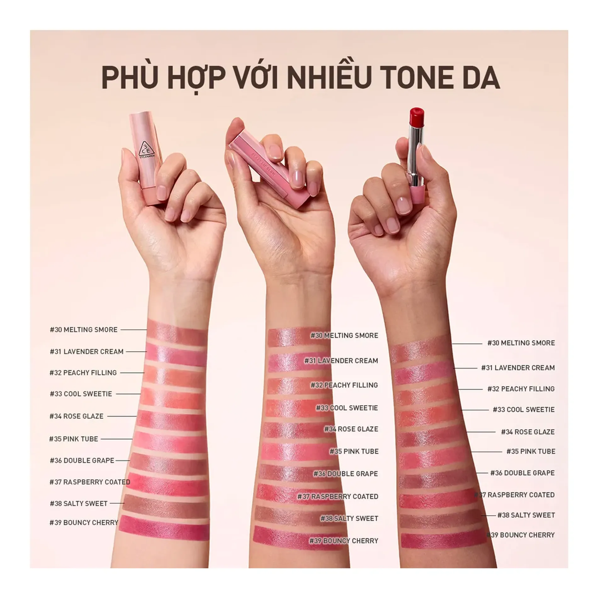 son-bong-duong-moi-3ce-glazy-lip-glow-5g-4