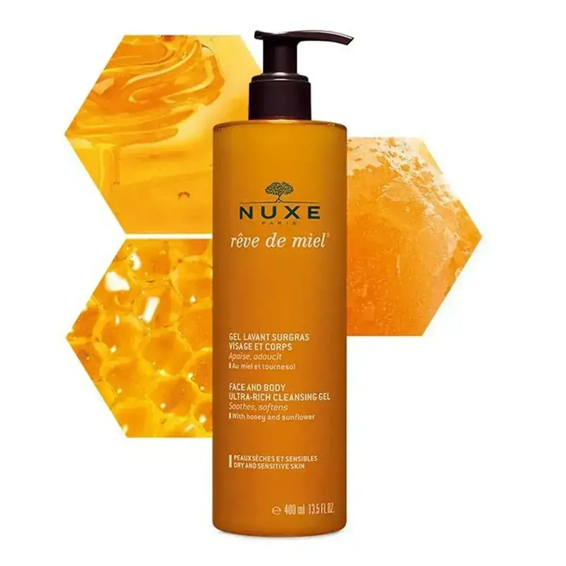 gel-rua-mat-va-tam-toan-than-nuxe-reve-de-miel-face-and-body-ultra-rich-cleansing-gel-400ml-2