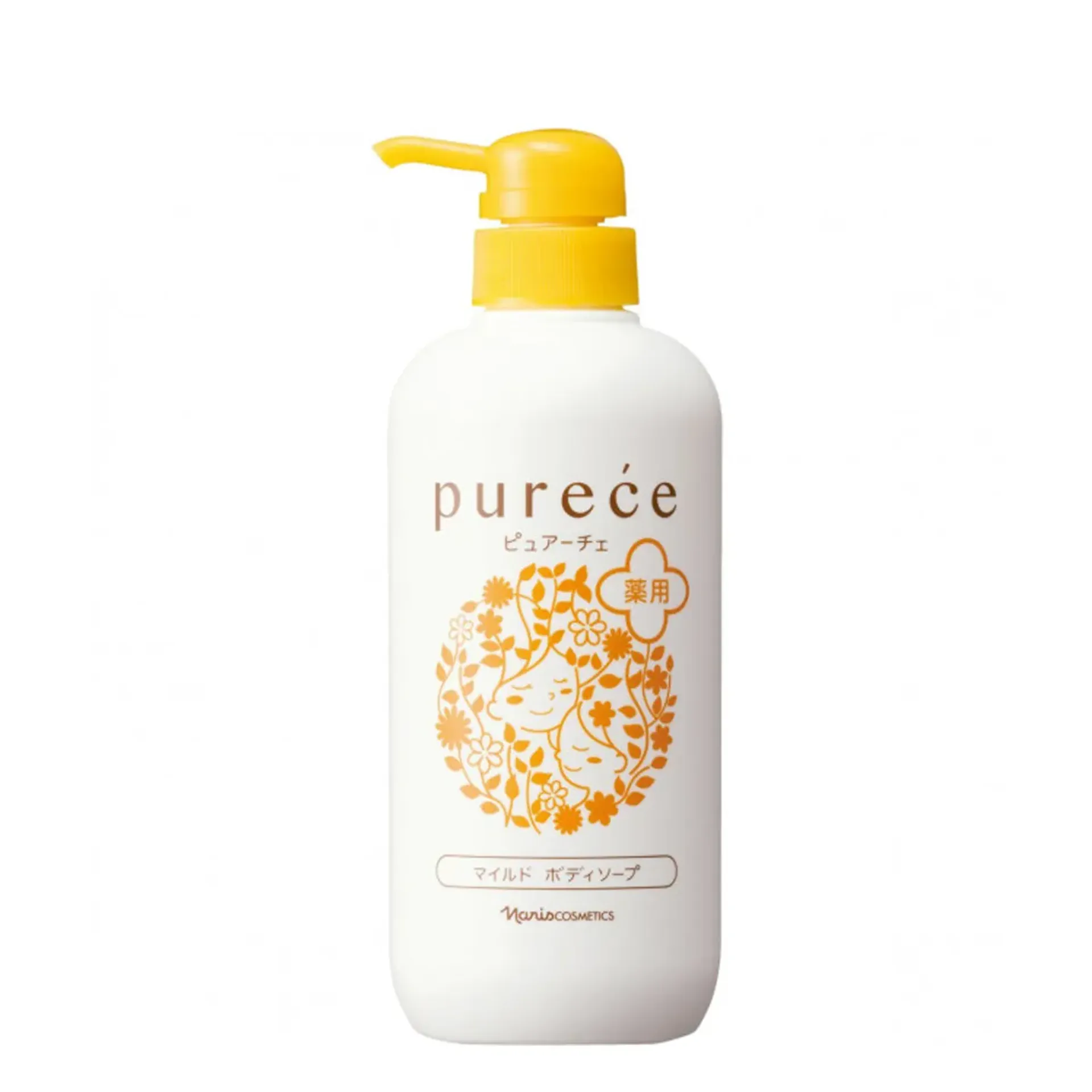Purece Sữa Tắm Thiên Nhiên Naris Purece Medicated Body Soap 550ml