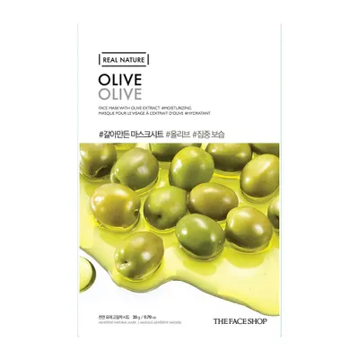 mat-na-giay-cung-cap-am-toi-uu-thefaceshop-real-nature-olive-face-mask-1