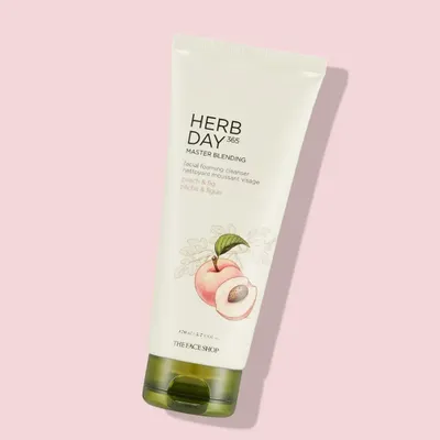 sua-rua-mat-tao-bot-herb-day-365-master-blending-facial-foaming-cleanser-peach-fig-170ml-2