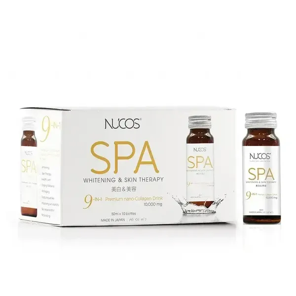 Nước uống thải độc, hỗ trợ giảm cân Nucos Detox Emzyme (Hộp 10 chai x 30ml)