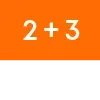 2+3