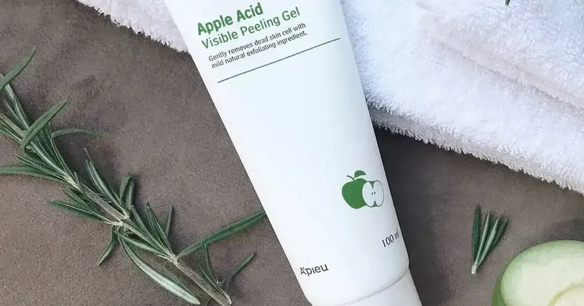 Review gel tẩy tế bào chết A'PIEU APPLE ACID VISIBLE