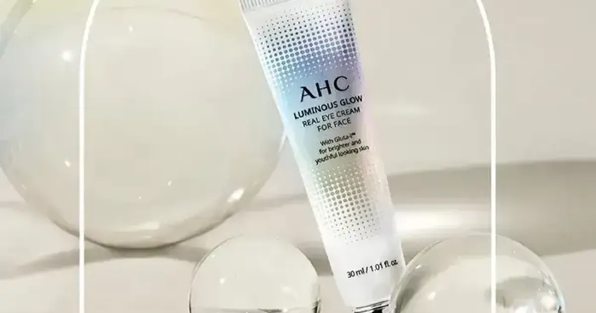 Review kem mắt AHC Luminous Glow Eye Cream For Face