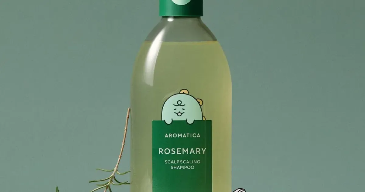 Dầu Gội Hương Thảo Ngăn Rụng Tóc Aromatica Rosemary Scalp Scaling Shampoo 400Ml