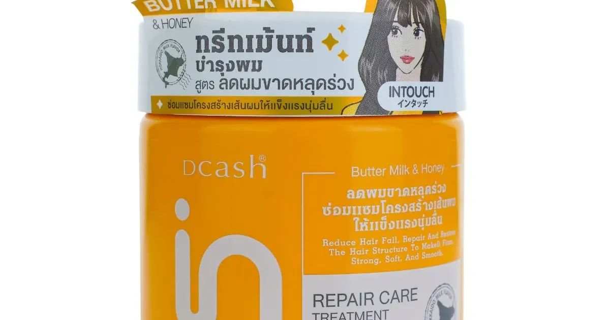 Hấp Dầu Phục Hồi Tóc Dcash Intouch Butter Milk And Honey Repair Care Treatment